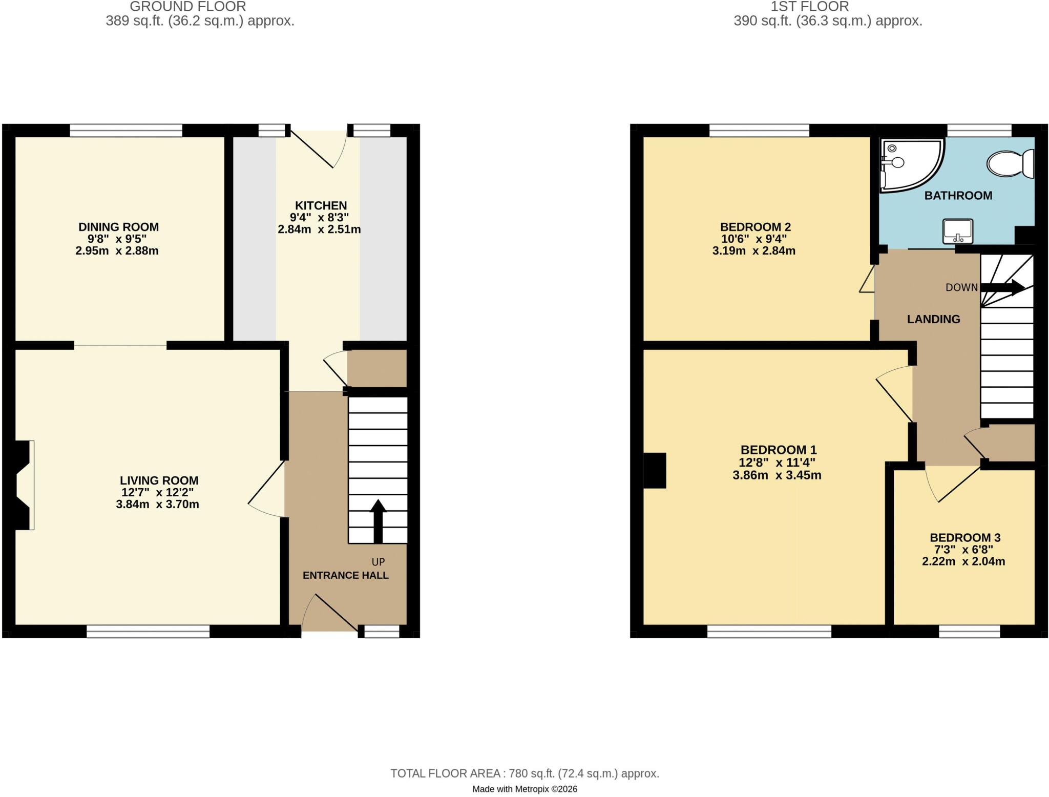 Elm Crescent, Mannamead, Plymouth. Spacious 3 Bed Semi in Prime Mannamead with Large Sunny Garden & Potential floorplan