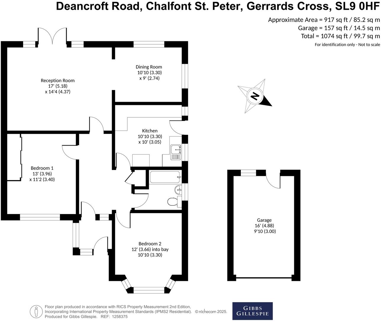 Deancroft Road, Chalfont St. Peter, Gerrards Cross floorplan