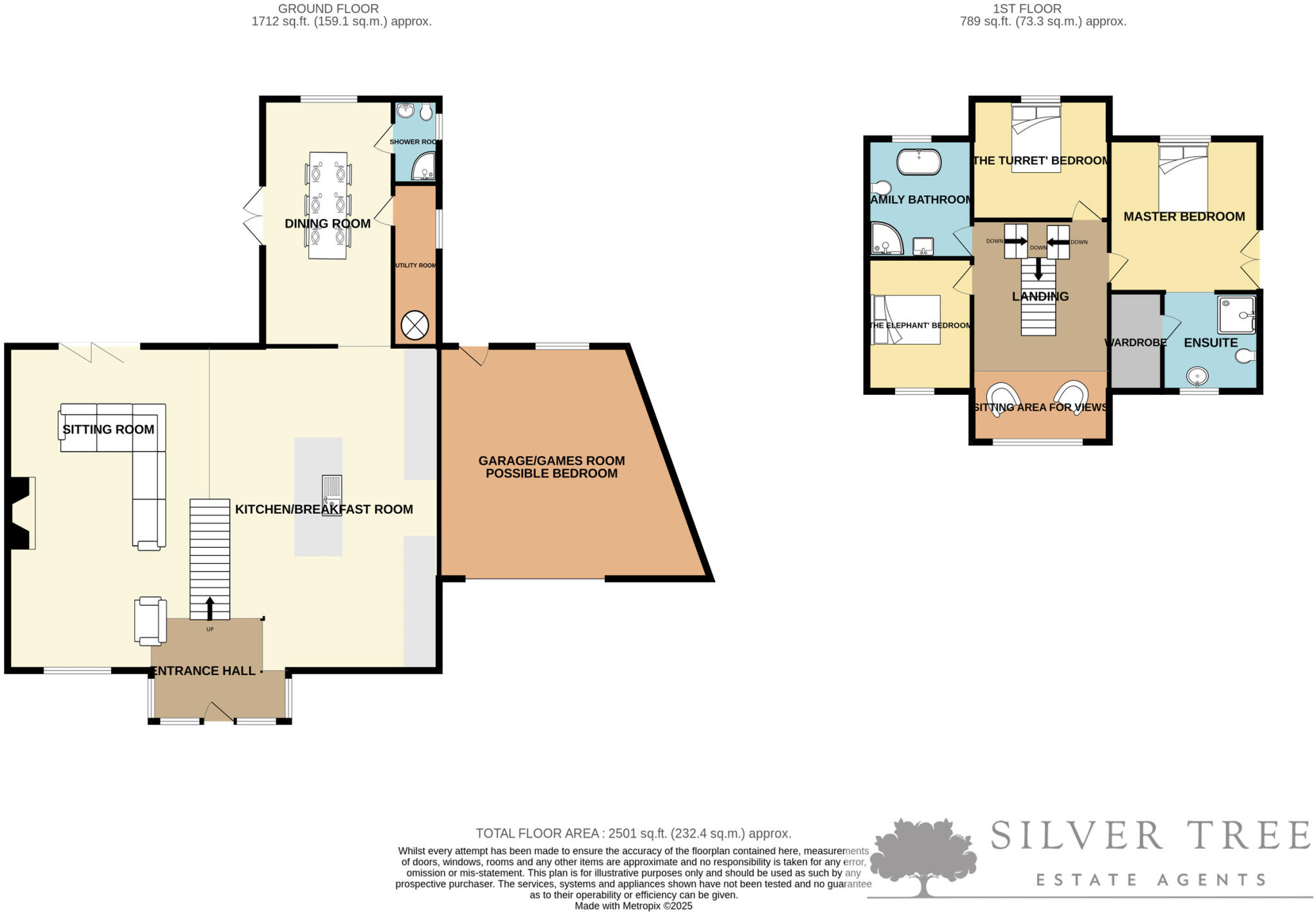 Grafters House, Bridlington Road, Reighton, North Yorkshire, YO14 9SE floorplan