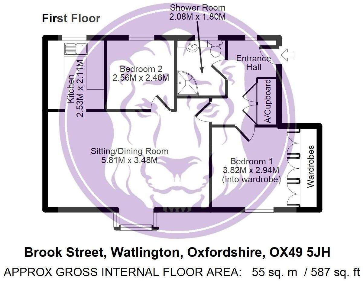 Brook Street, Watlington floorplan