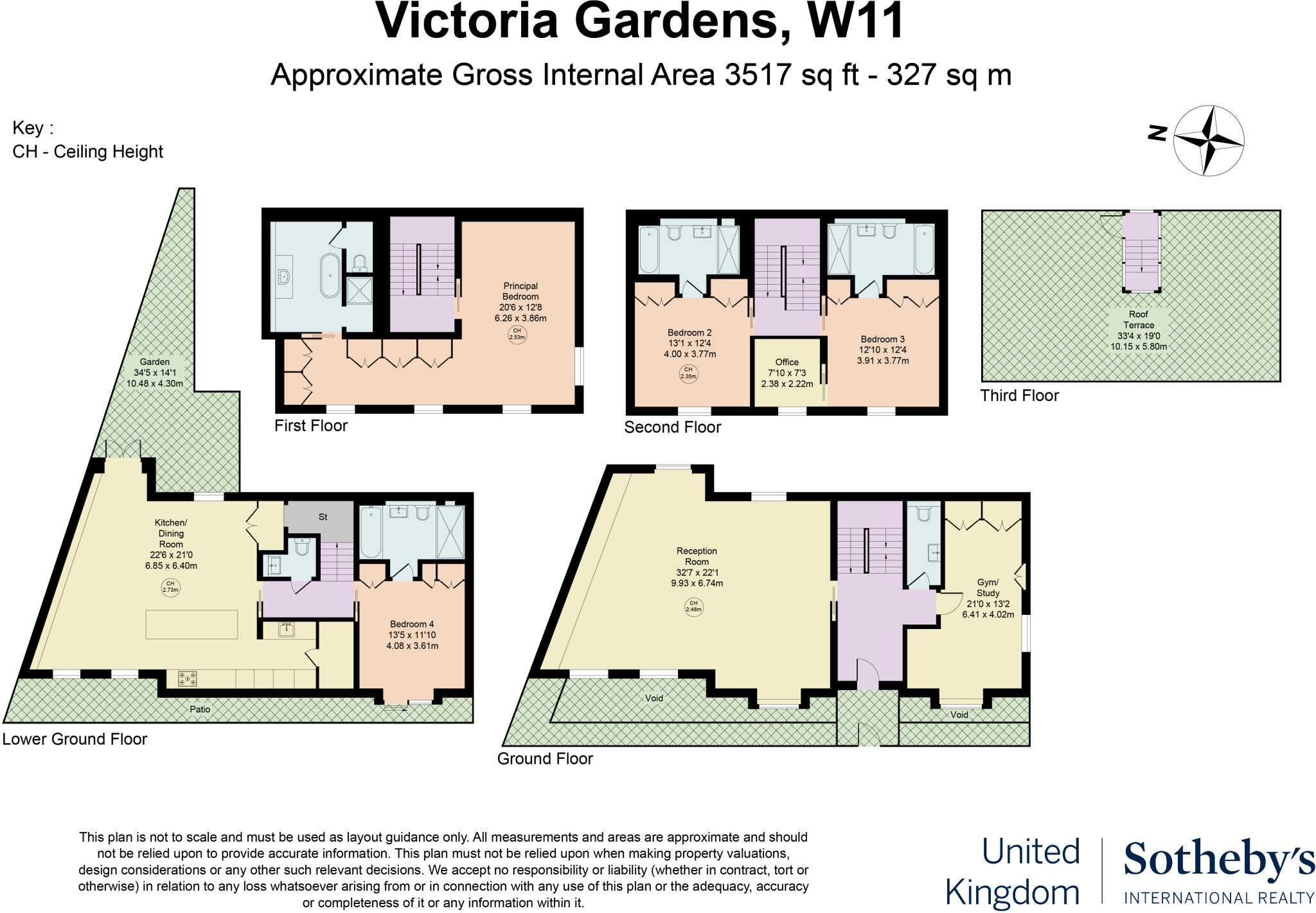 Victoria Gardens, Notting Hill, London, W11 floorplan