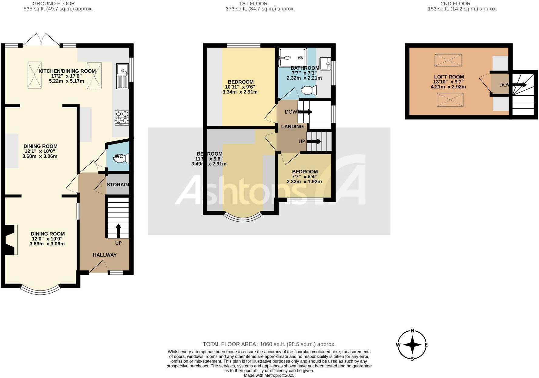 Charles Street, Leigh, WN7 floorplan