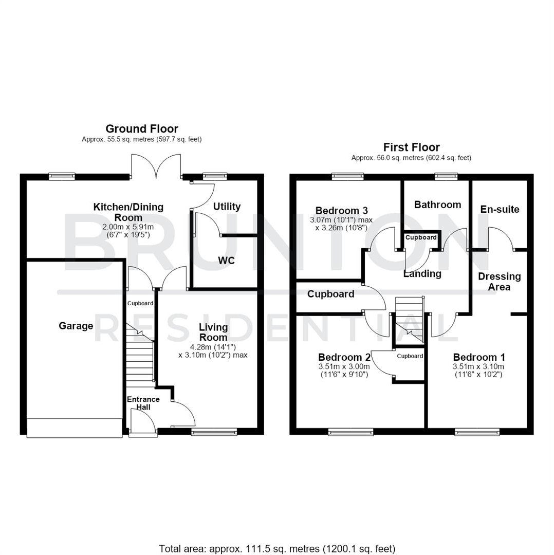 The Fairways, Cramlington, NE23 floorplan