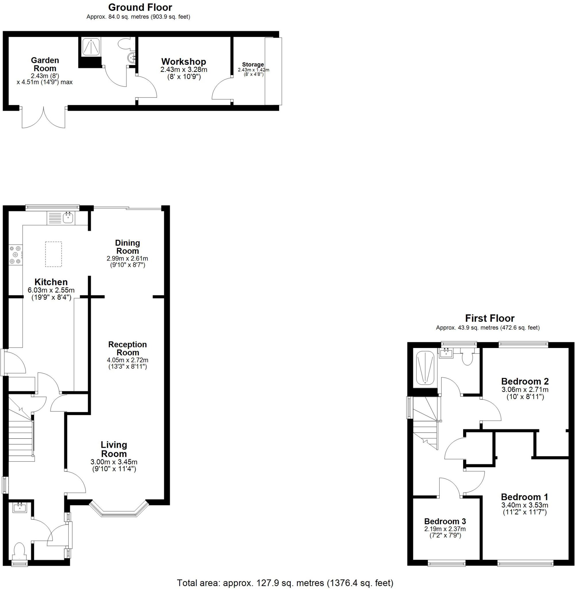 Tuckwell, Kempsford, Gloucestershire, GL7 floorplan