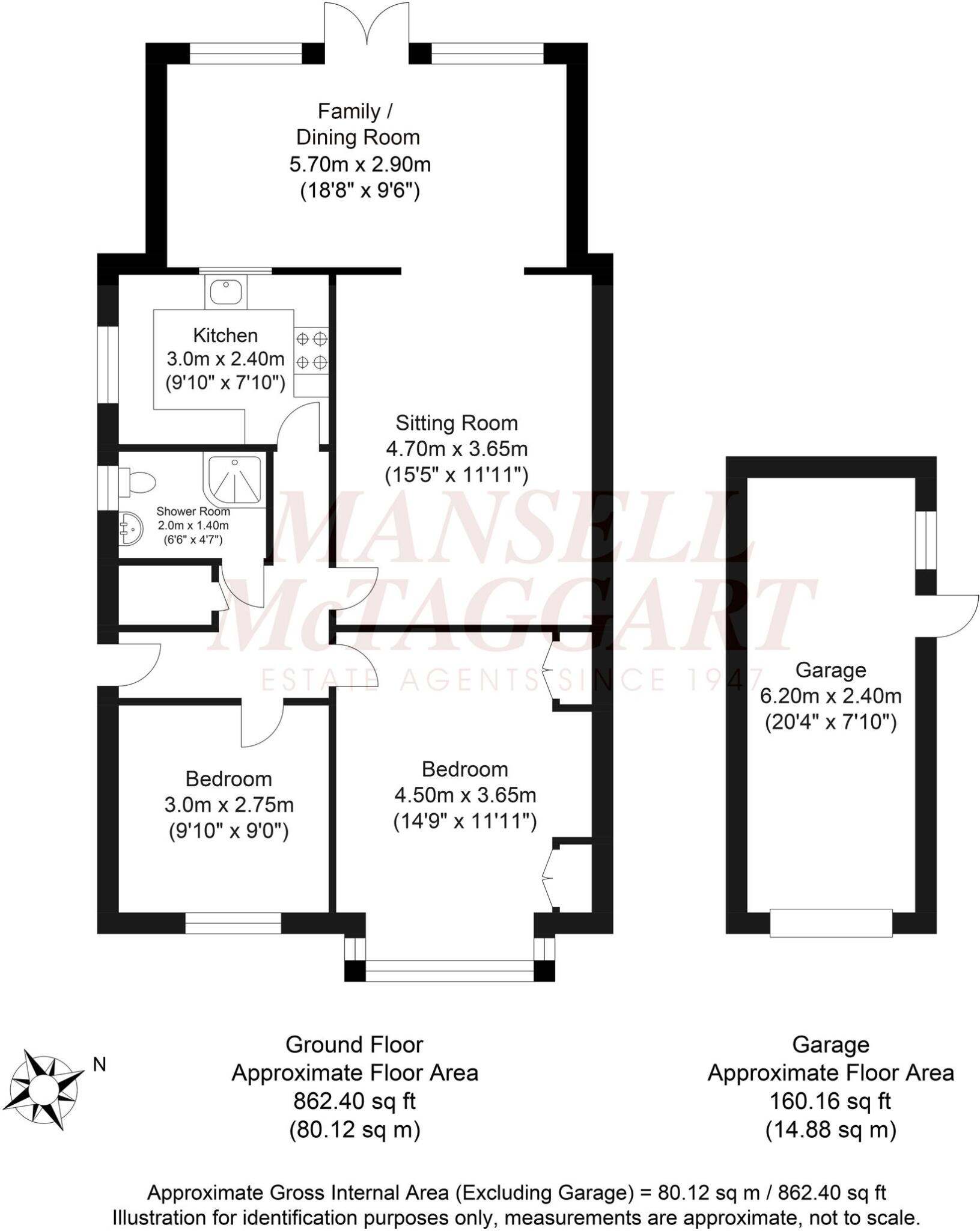 Ringley Road, Horsham, RH12 floorplan