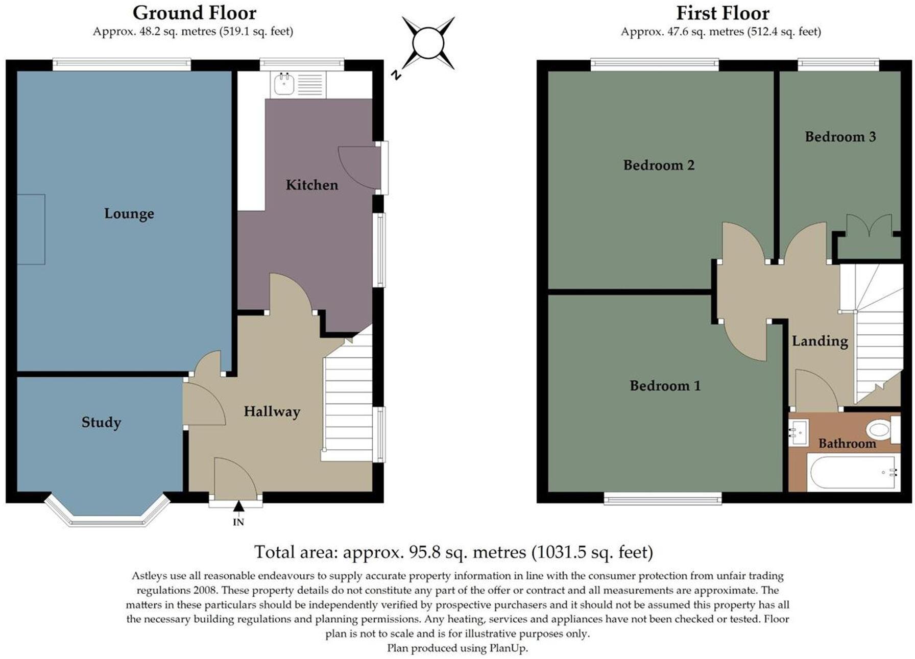 Riversdale Road, West Cross, SA3 floorplan