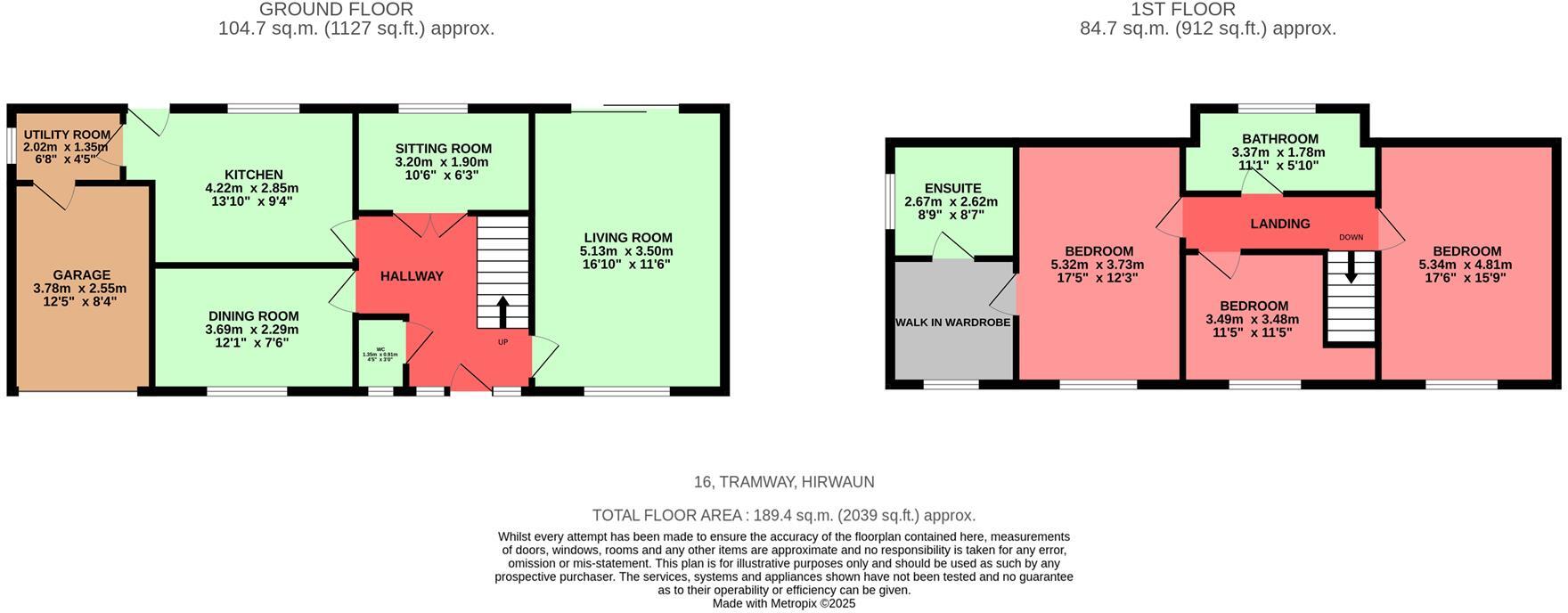 Tramway, Hirwaun, Aberdare floorplan