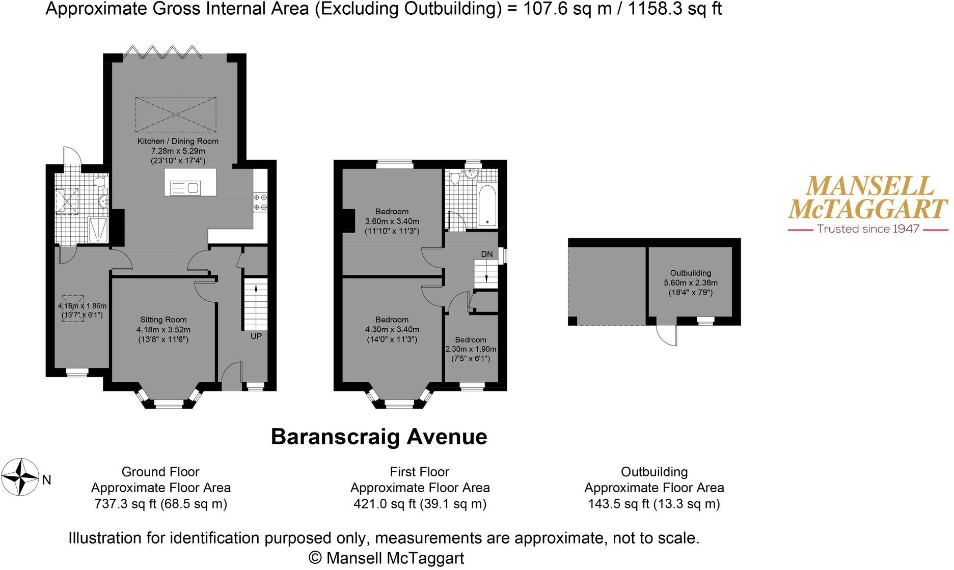 Baranscraig Avenue, Brighton, BN1 floorplan