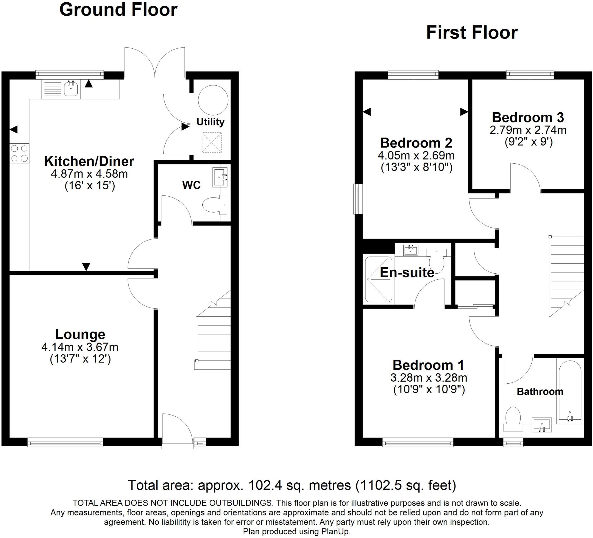 Pipit Mews, Manor Hall Road floorplan