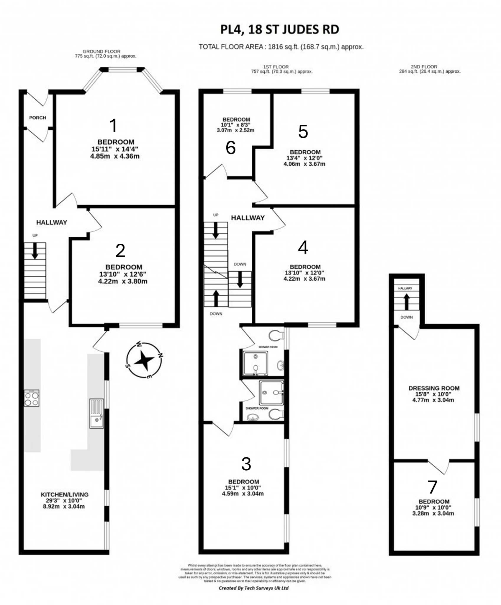 St Judes Road, Plymouth floorplan