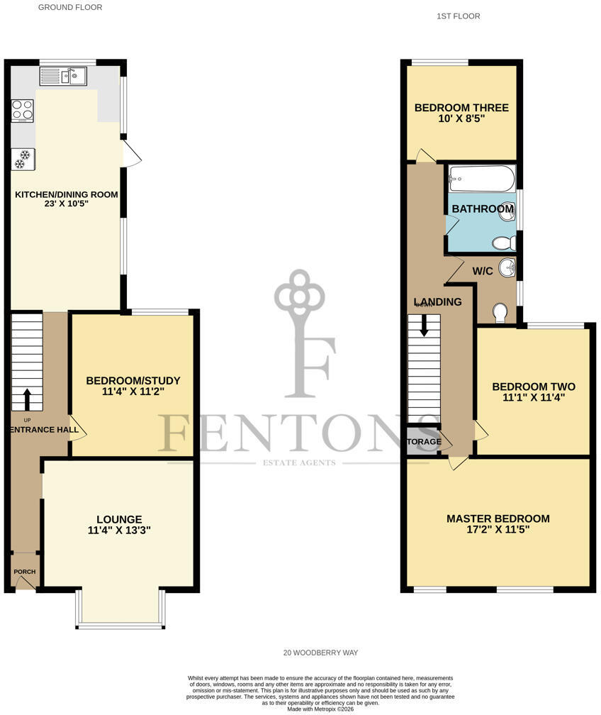 Woodberry Way, Walton-on-the-Naze floorplan
