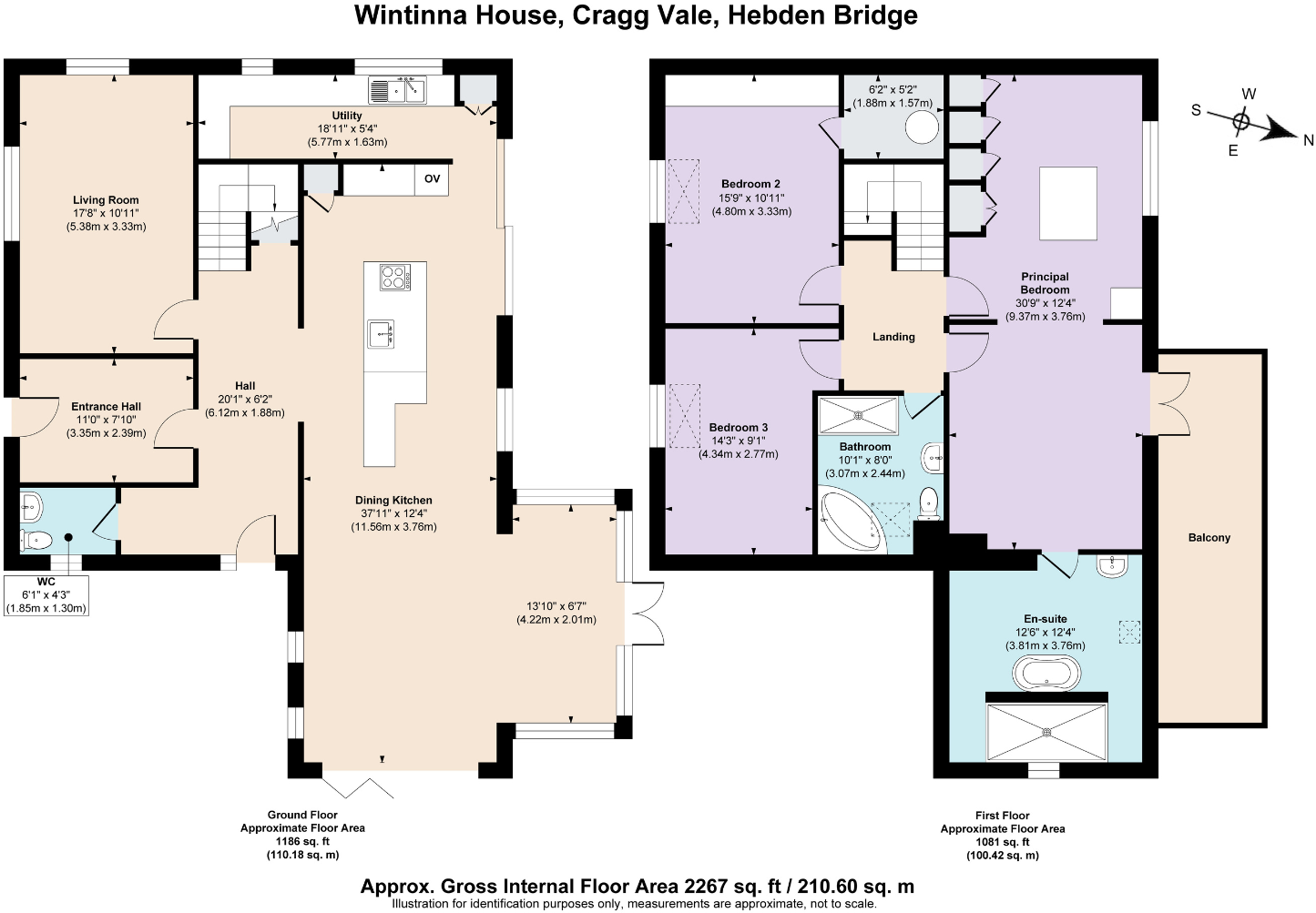 Wintinna House, Cragg Vale, HX7 floorplan