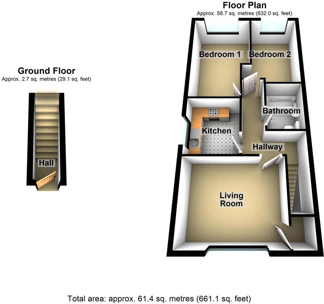Station Court, Hornsea floorplan
