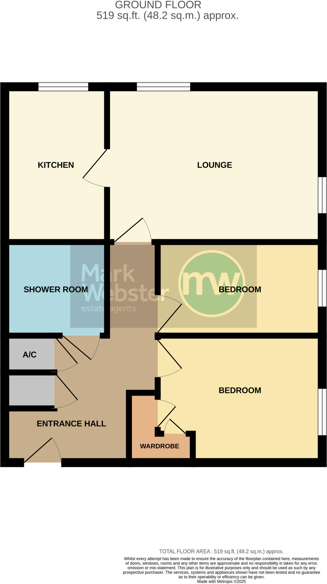 Regal Court, Atherstone floorplan