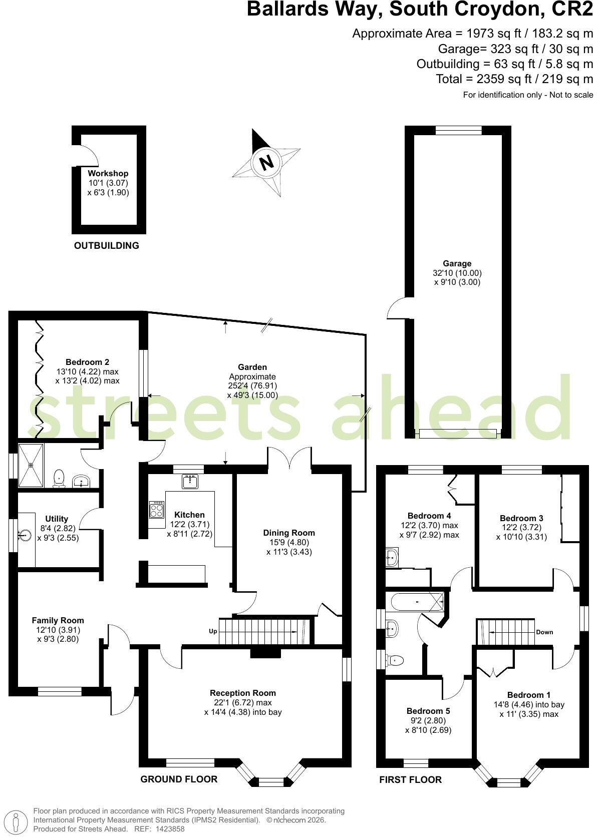 Ballards Way, South Croydon, CR2 floorplan