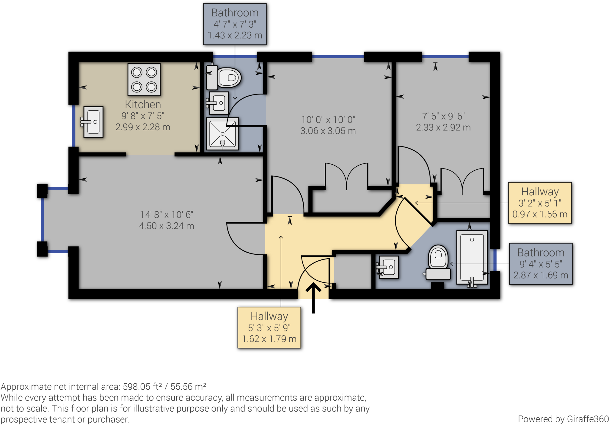 Stanford Court , Maidenbower floorplan