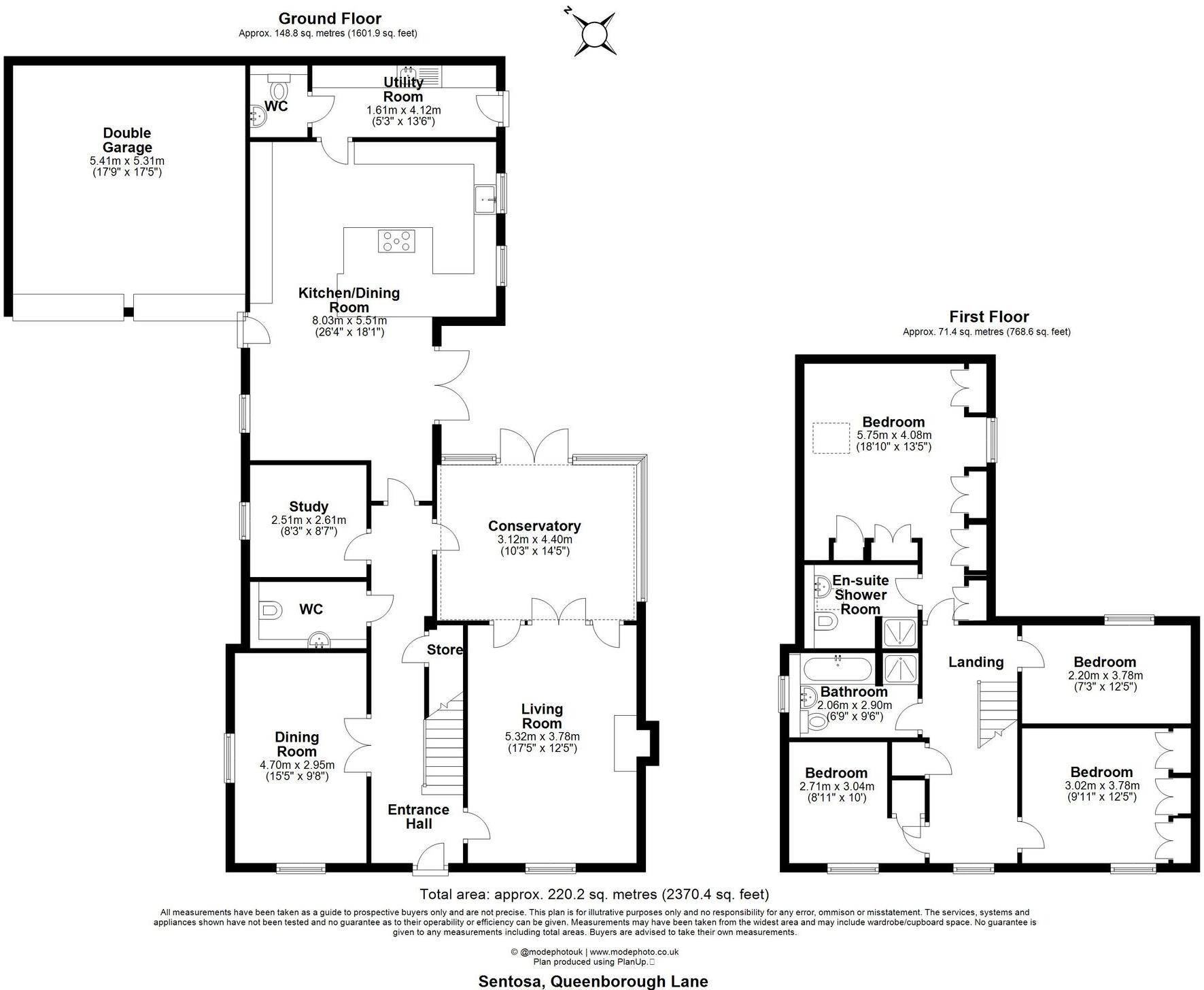Queenborough Lane, Braintree, CM77 floorplan