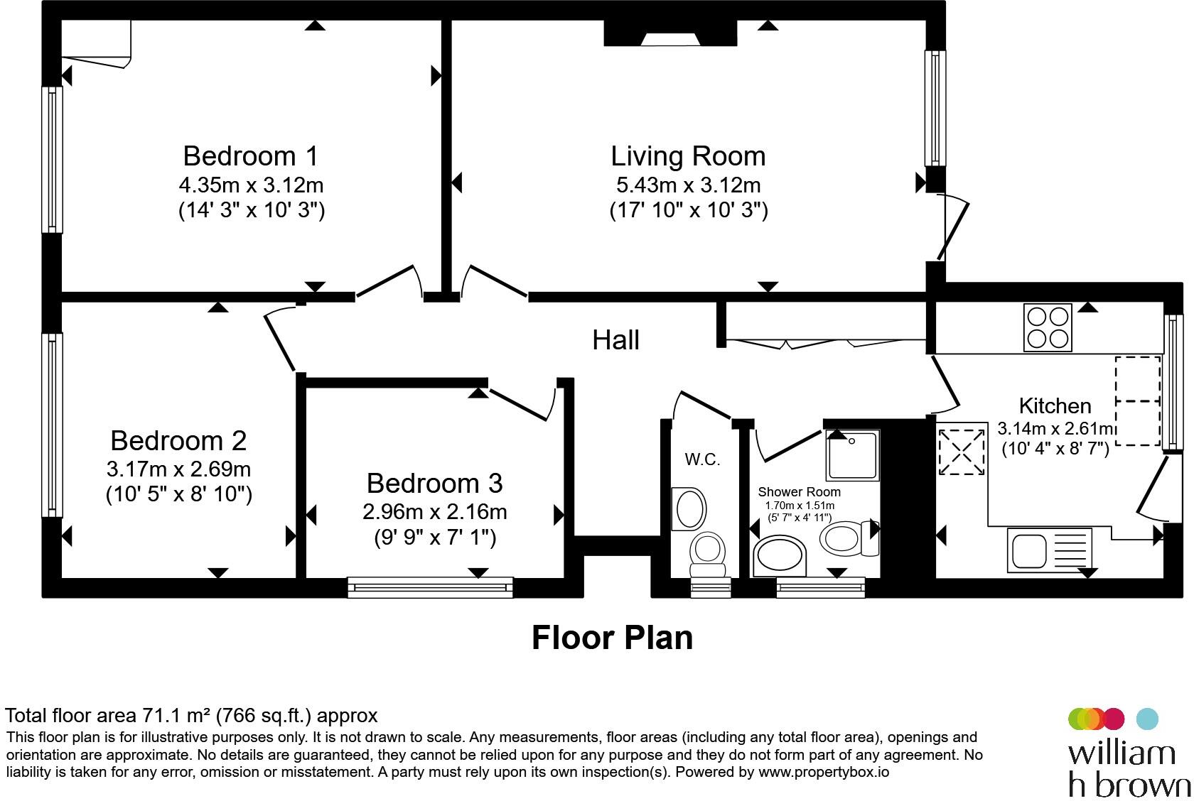 Maple Road, Stowupland, Stowmarket floorplan