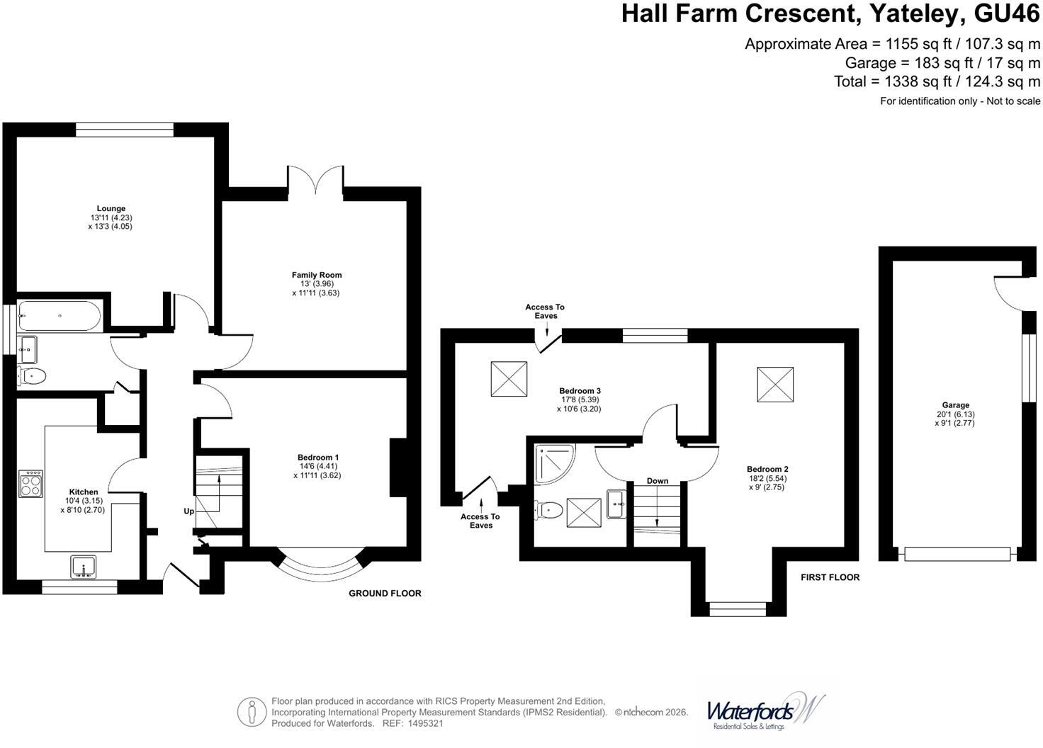 Hall Farm Crescent, Yateley floorplan