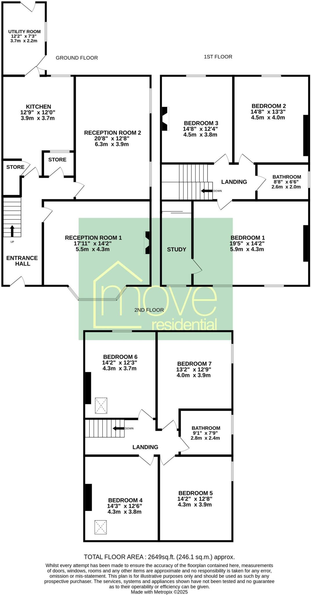 Fairfield Crescent, Fairfield, L6 floorplan