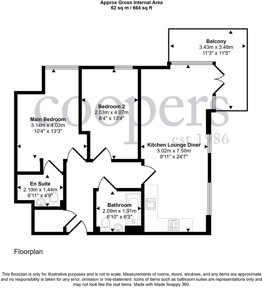 Windsor Court, Pennyroyal Drive, West Drayton, UB7 floorplan