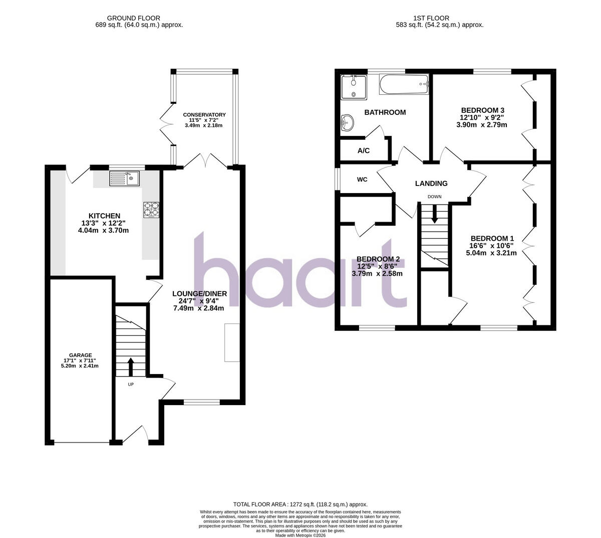 Lincoln Road, Metheringham floorplan