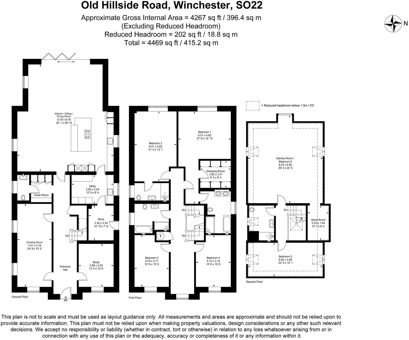 Old Hillside Road, Winchester, SO22 floorplan