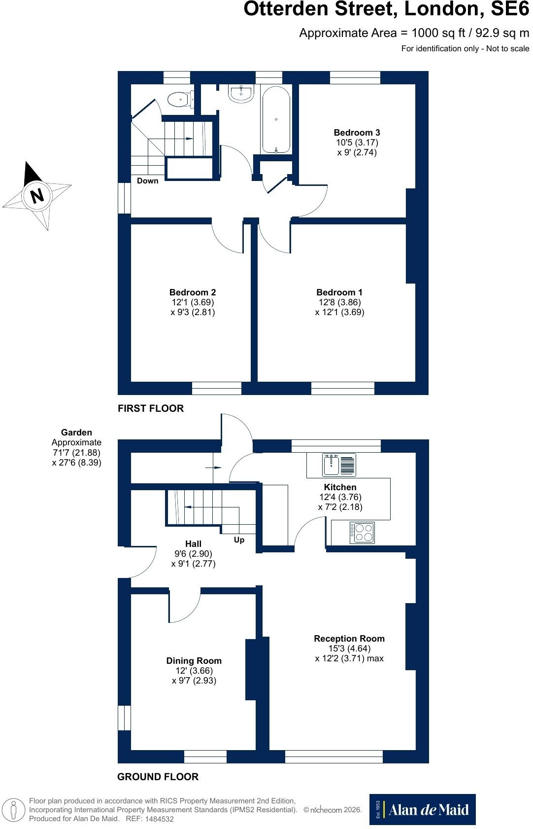Otterden Street, London floorplan