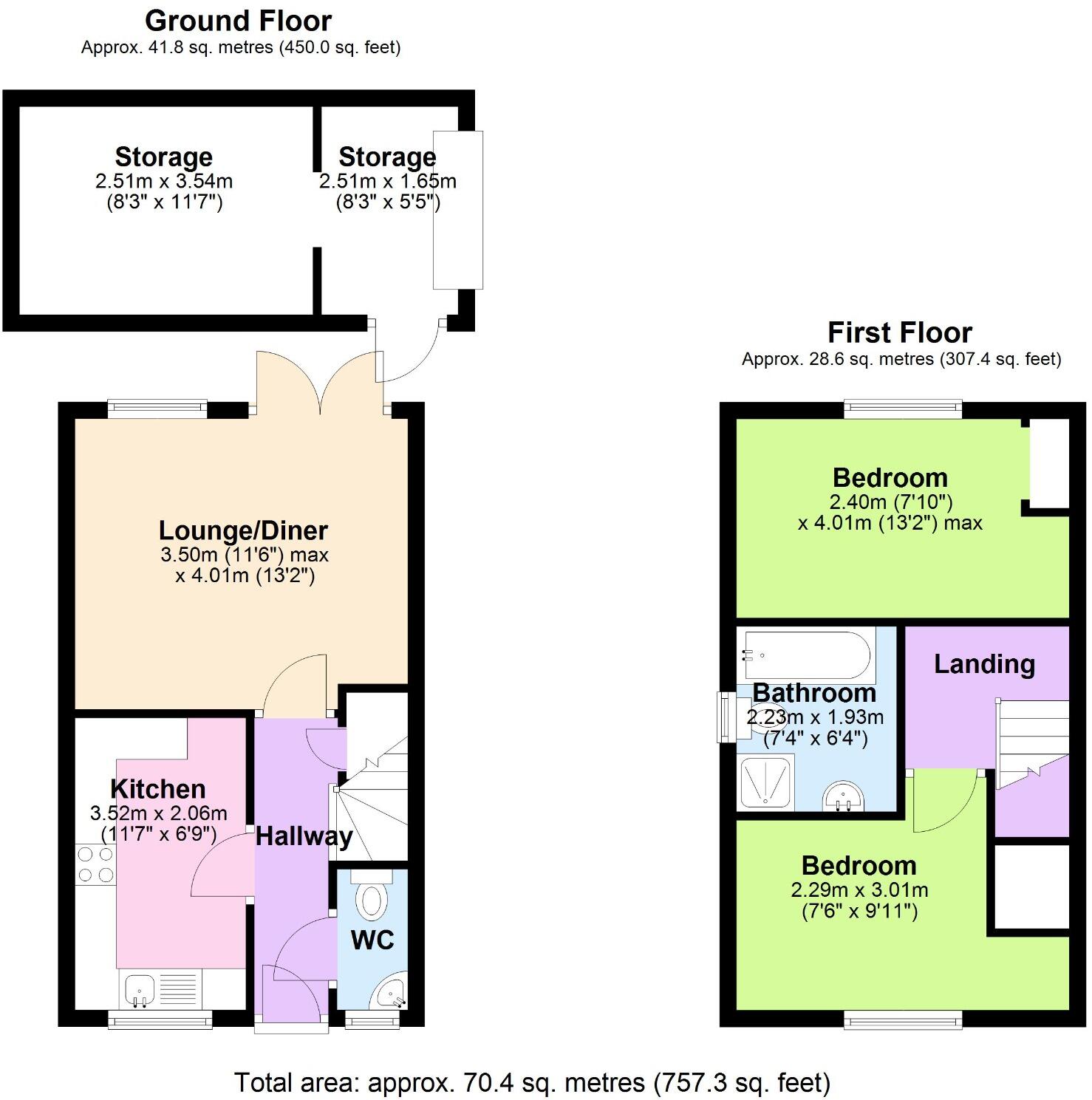 Riven Road, Hadley, Telford, Shropshire, TF1 5LL floorplan