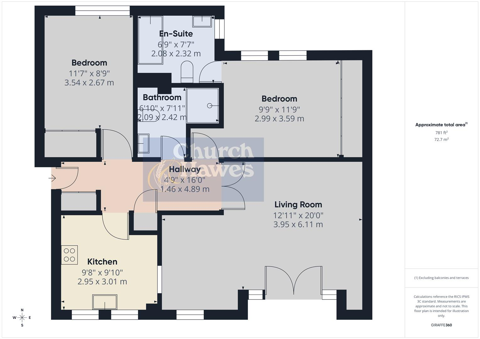 Abbey Fields, East Hanningfield floorplan