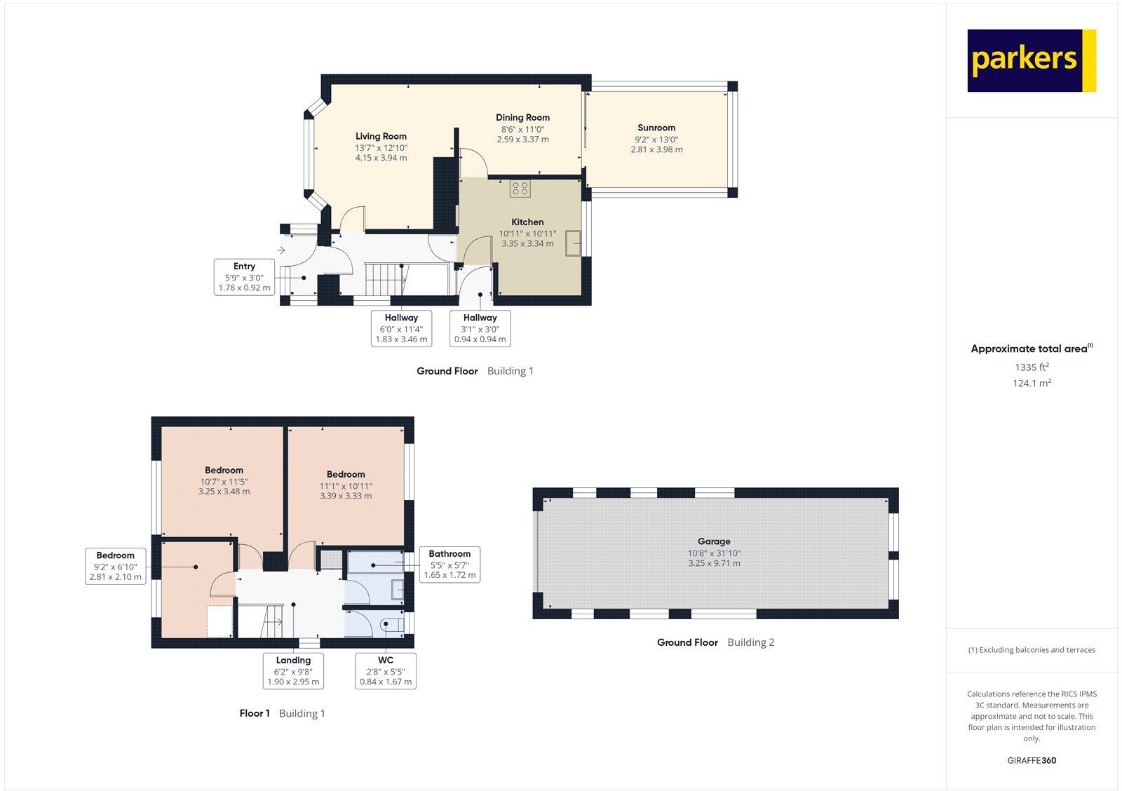 Dudley Close, Tilehurst, Reading, Berkshire, RG31 floorplan