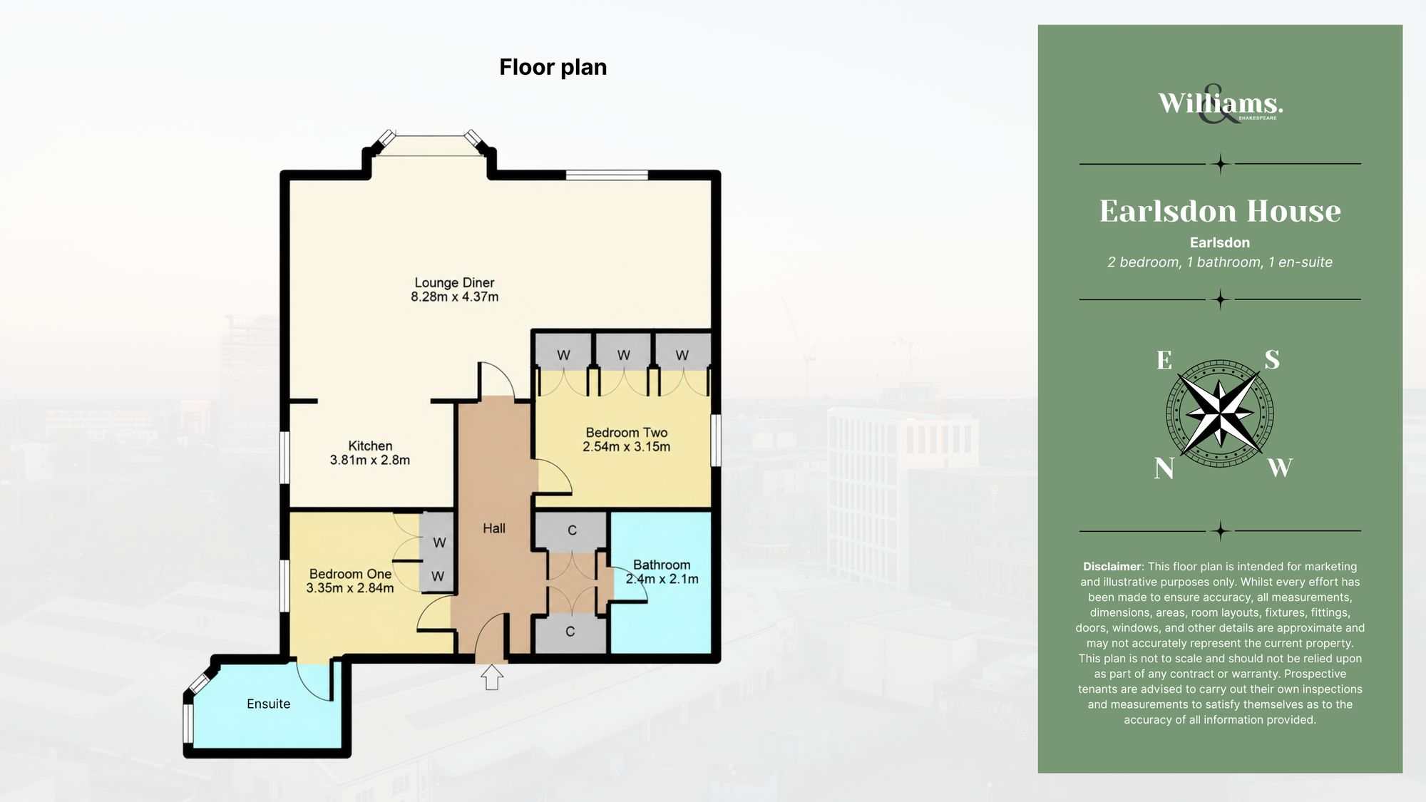 Earlsdon Avenue South, Earlsdon House, CV5 floorplan