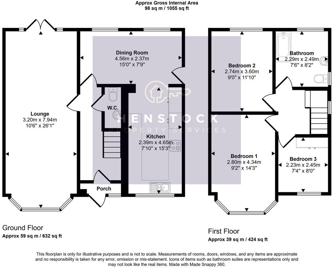 Broomfield Crescent, Middleton, Manchester, M24 floorplan