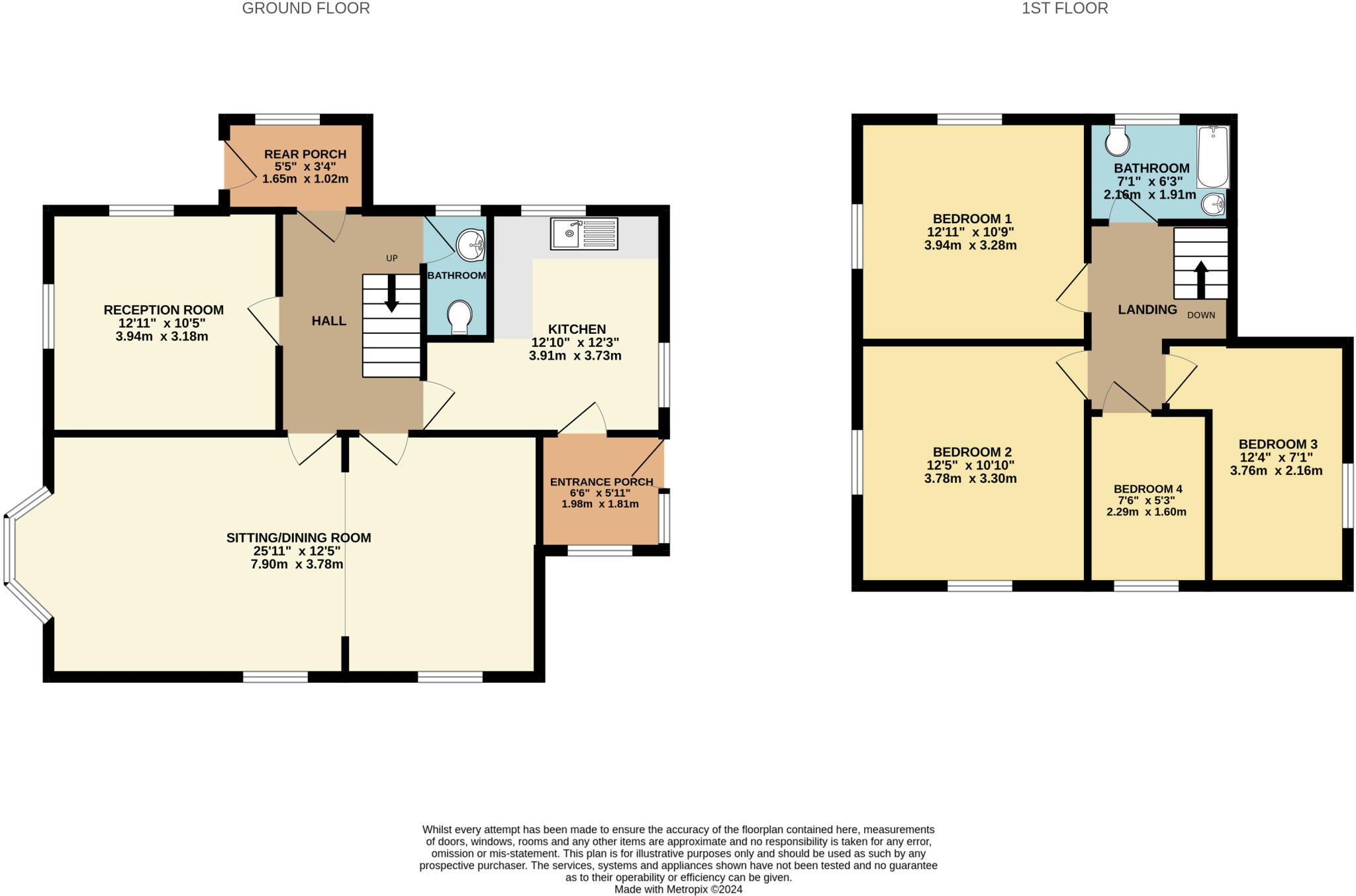 Woolacombe Station Road, Woolacombe, Devon, EX34 floorplan