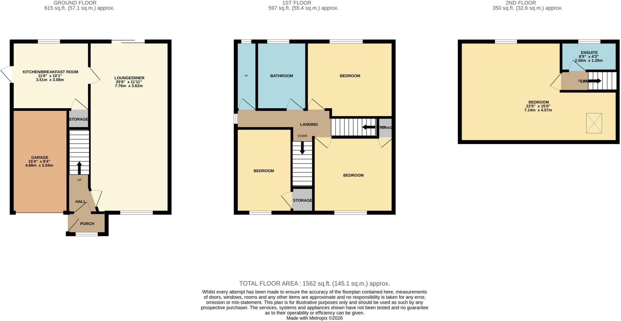 Slipe Lane, Turnford floorplan