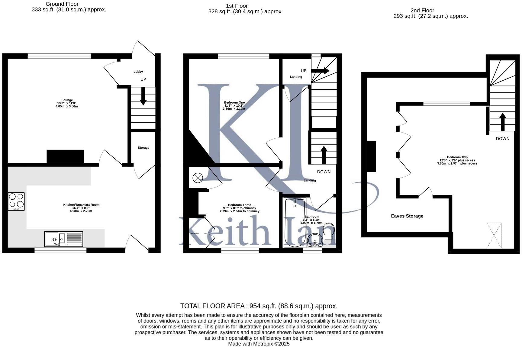 Whitehall Gardens, Duxford, CB22 floorplan