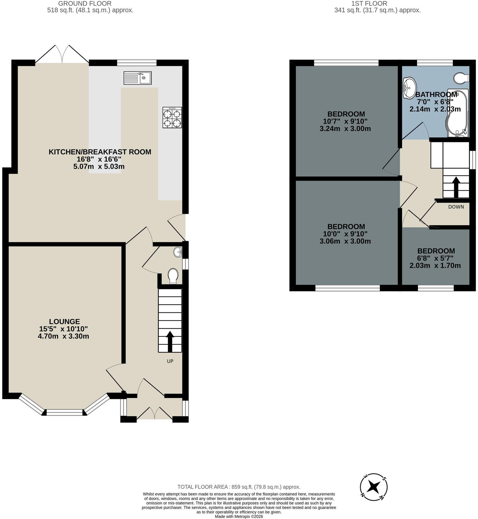 King Edward Road, Gee Cross, Hyde. floorplan