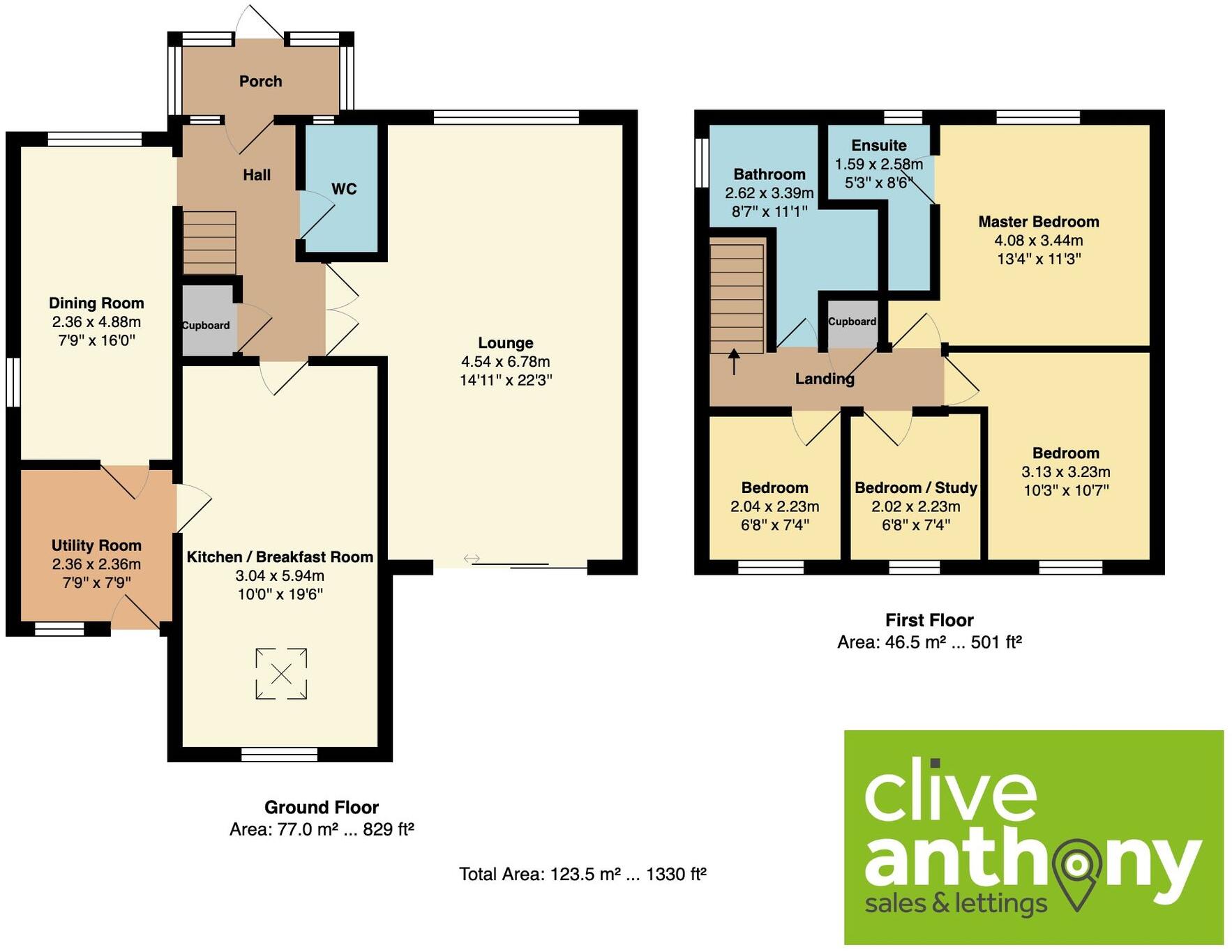 Broadstone Close, Prestwich, M25 floorplan