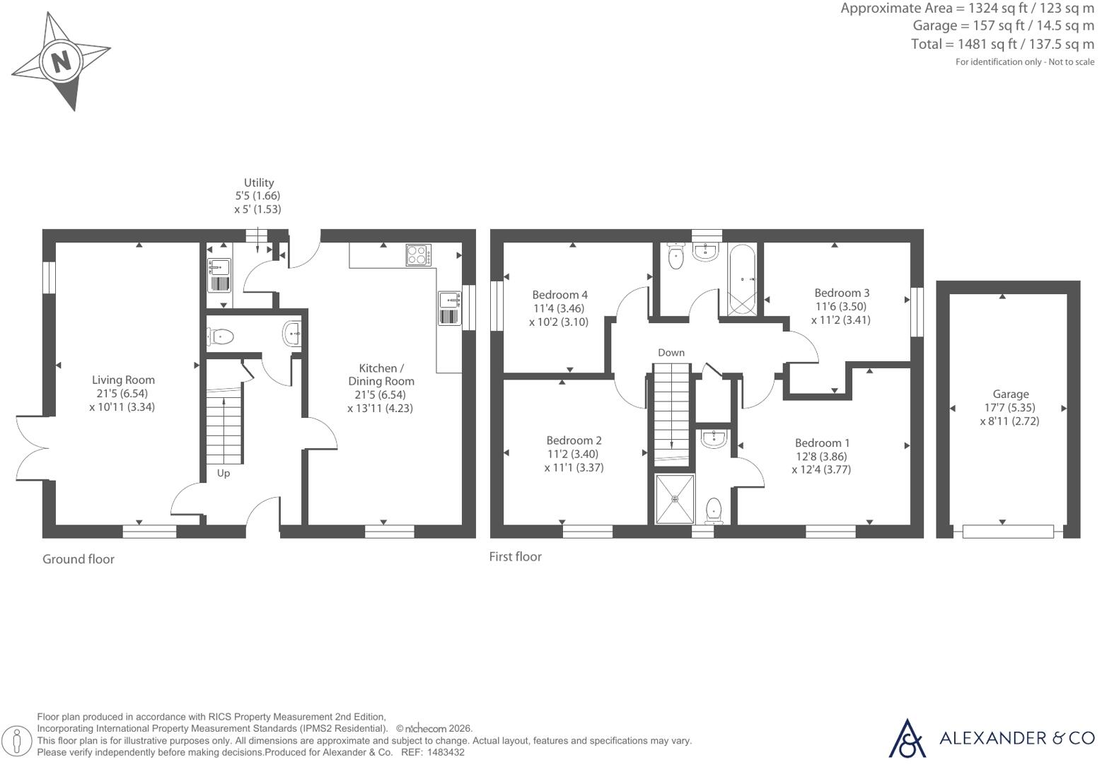 Lagonda Drive, Brackley, Northamptonshire floorplan