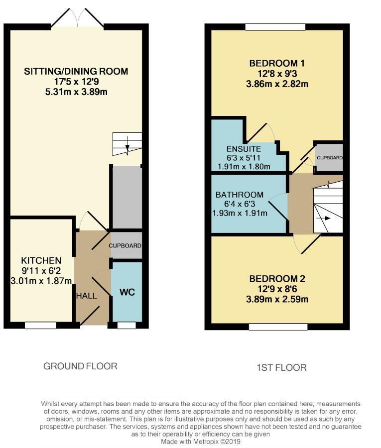 Tylehurst Drive, Redhill, Surrey, RH1 6EL floorplan
