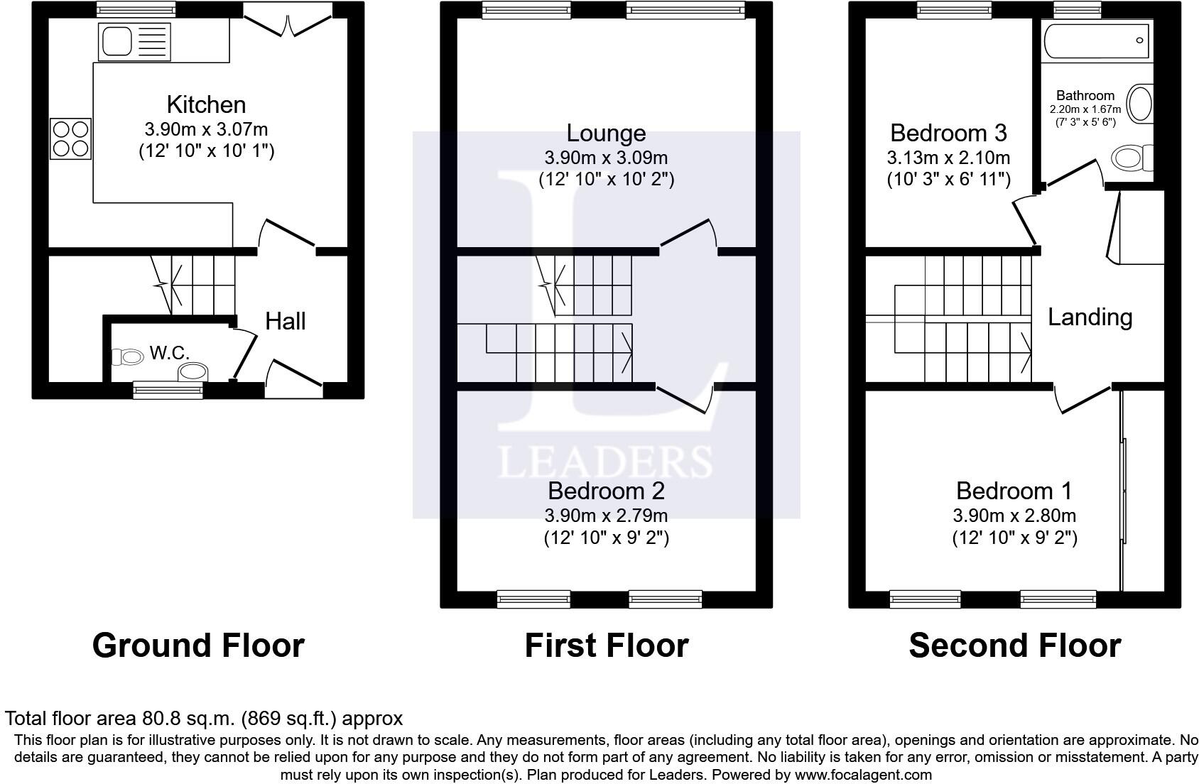 Manning Close, RH19 floorplan