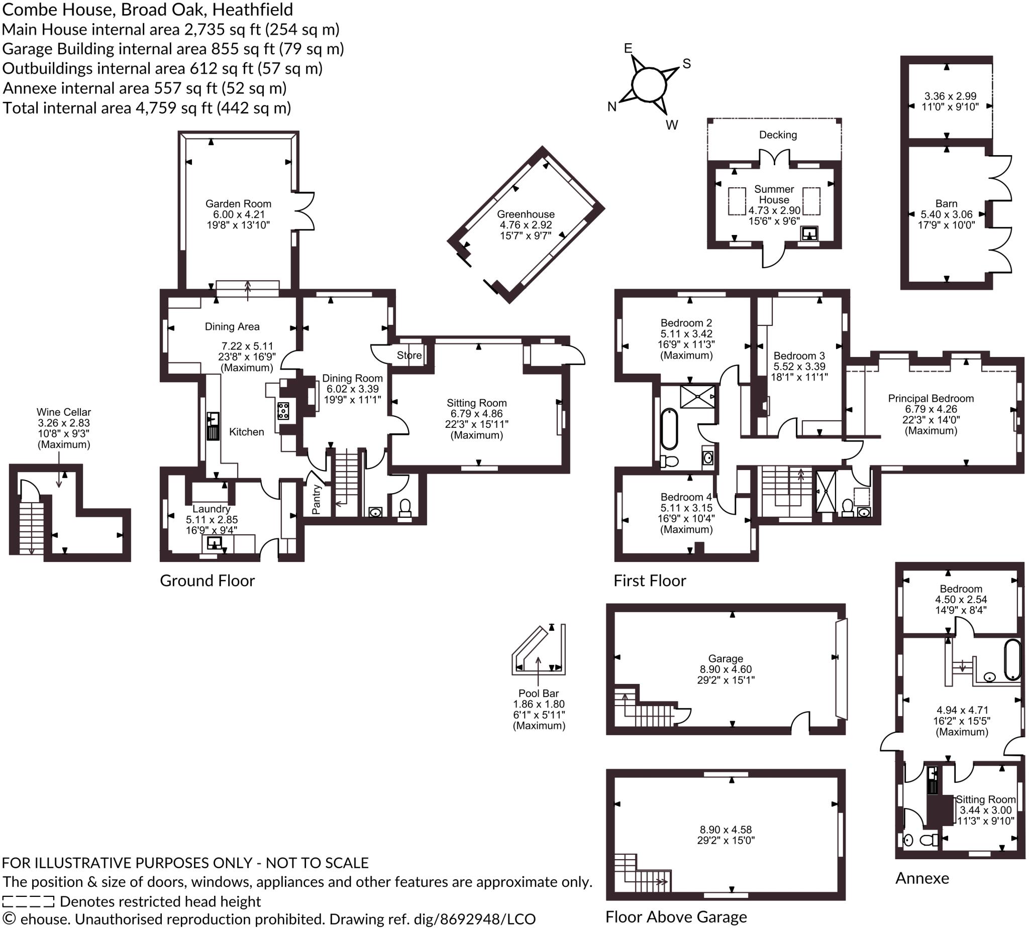 Broad Oak, Heathfield, East Sussex floorplan