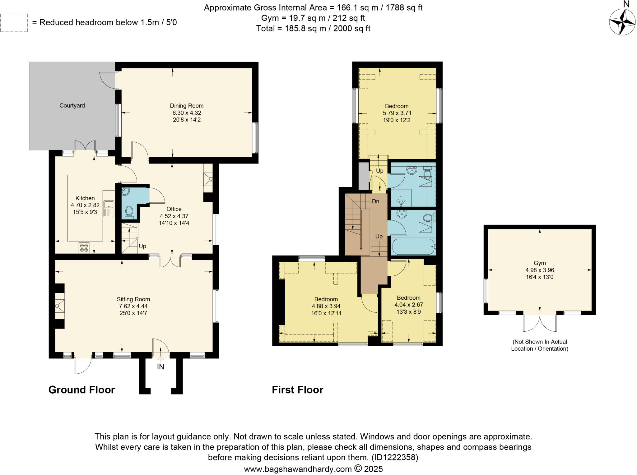 Horsham Road, Holmwood, Dorking, Surrey, RH5 floorplan