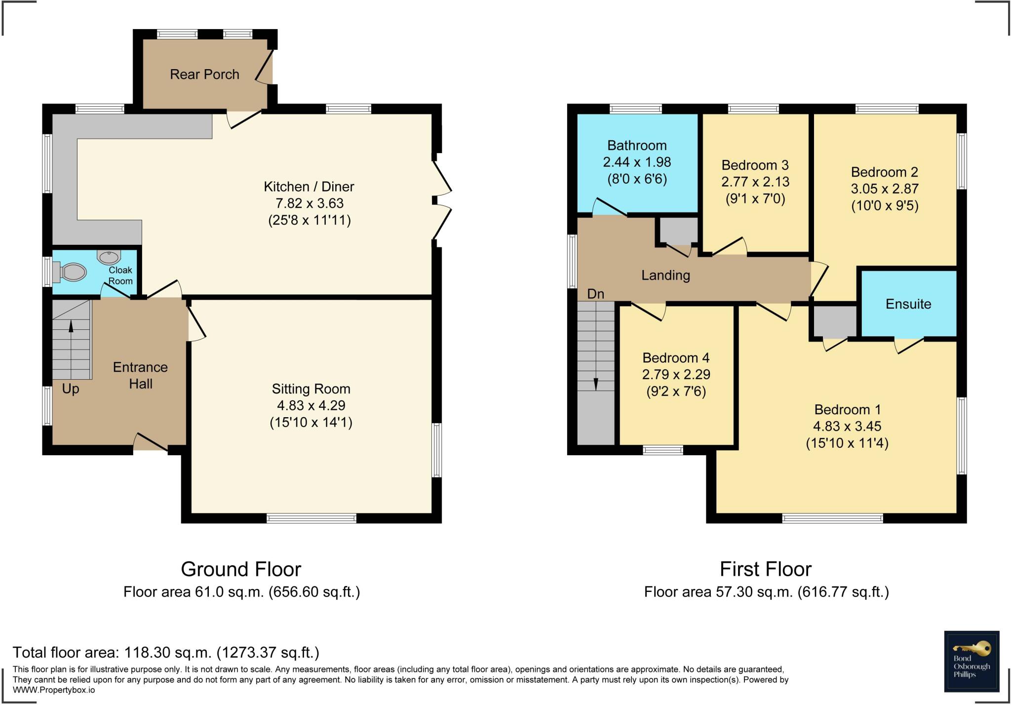 Bratton Fleming, Barnstaple, Devon floorplan