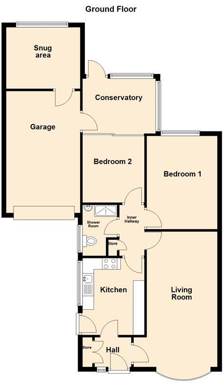 Chase Vale, Burntwood, WS7 3GD floorplan