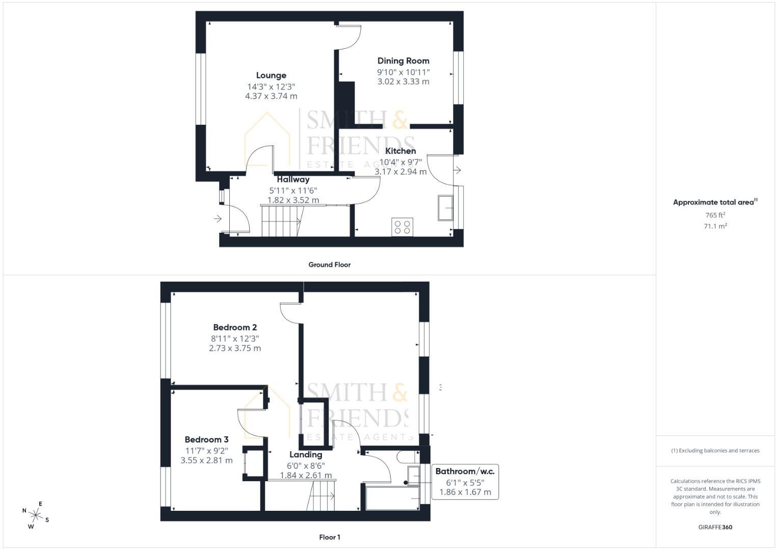 Spencerfield Crescent, Middlesbrough floorplan