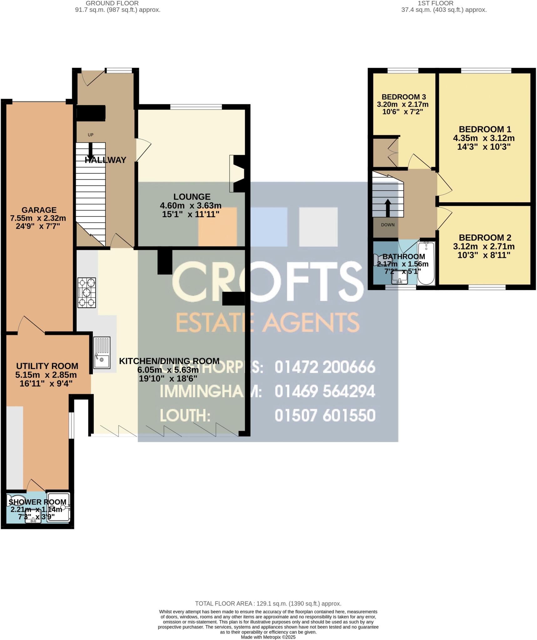 Carlton Road , Manby floorplan