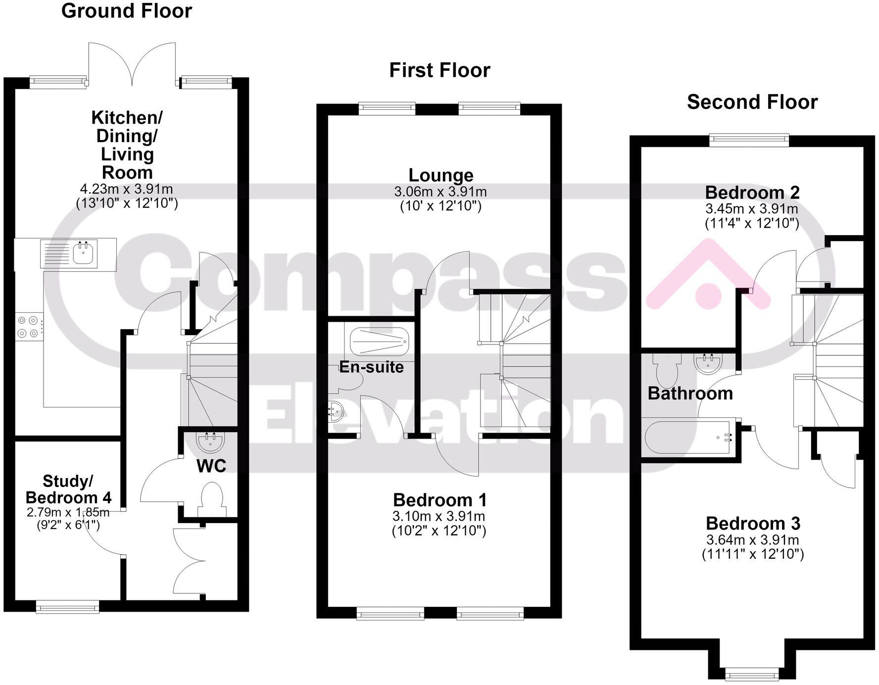 Wilkinson Road, Kempston, MK42 floorplan