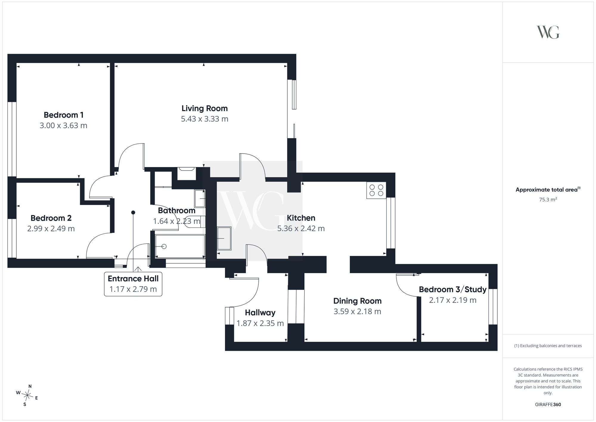 15 Leat Close, Norton, Malton, YO17 9EQ floorplan