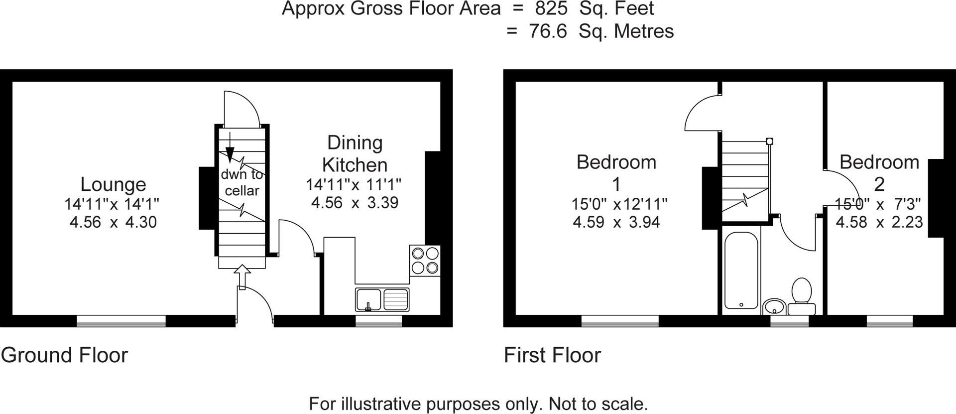 Ivy Terrace, Savile Park, Halifax floorplan